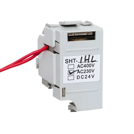 AV POWER-1 Независимый расцепитель SHT для ETU DC220V слева (mccb-1L-SHT-ETU-dc220-av)