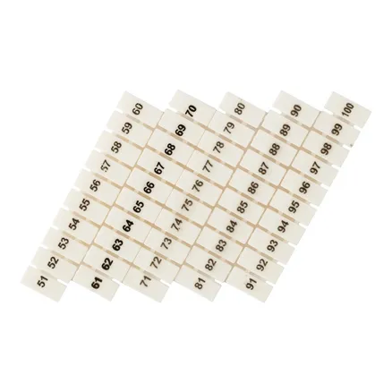 Маркеры для ST с нумерацией 50-100 (100 шт.) EKF (zb-st-1.5-50-100)