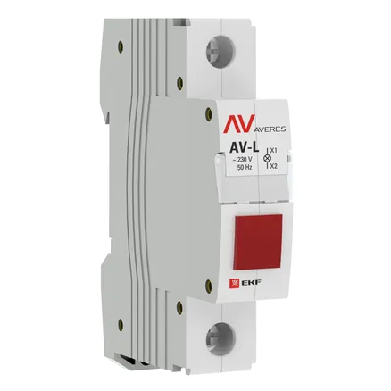 Сигнальная лампа AV-L красная EKF (av-l-red-averes)