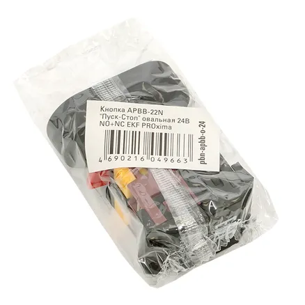 Кнопка APBB-22N "Пуск-Стоп" овальная 24В NO+NC EKF (pbn-apbb-o-24)