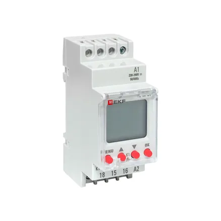 Таймер электронный ТЭ-80 24-230В EKF (te-80-24)