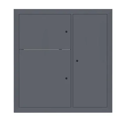 Щит этажный до 8 кв. без окон RAL7024 (1000x950x150) EKF PROxima (mb29-v-bo-ral7024)