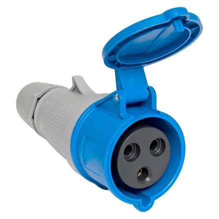 Розетка переносная 223 2P+PE 32А 220В IP44 EKF PROXIMA (ps-223-32-220-PRO)