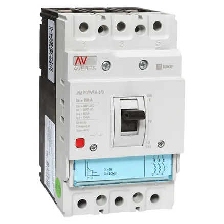 AV POWER-1/3 160А 80kA TR (mccb-13-160H-TR-av)