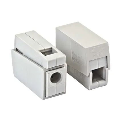 Клемма СМК 224-111 проходная на 1 проводник 1,0-2,5(4,0) мм2 EKF (plc-smk-111)