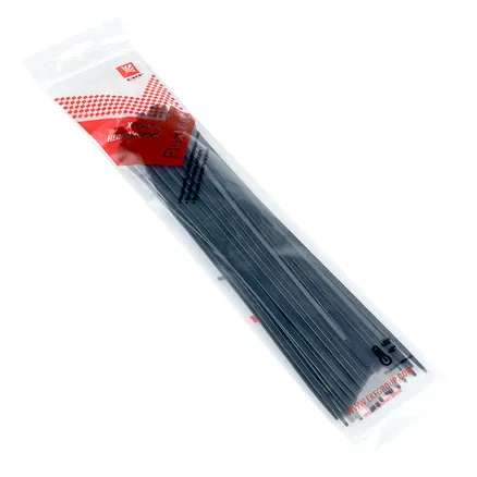 Хомут P6.6 стандартный (ч), 3.6x250 (50шт) FlexLock (plc-fl-ctsb-3.6x250-r)