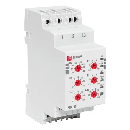 Реле контроля фаз RKF-23 EKF (rkf-23)