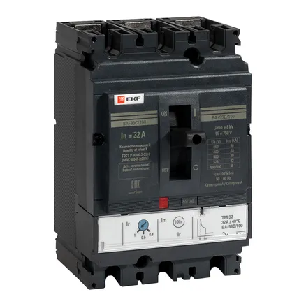 ВА-99C 100/32А 3P 35кА EKF (mccb99C-100-32)
