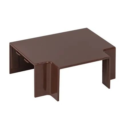 Угол T-образный (40x25) (4 шт) темн. дерево EKF-Plast (tchd-40-25x4)