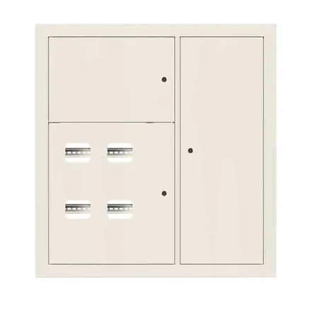 Щит этажный 4 кв. RAL9001 (1000x950x150) EKF Basic (mb28-v-4-r9001)