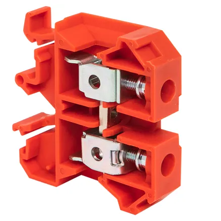 Клемма проходная винтовая JXB 10 мм2 красная EKF (plc-jxb-10/35r)