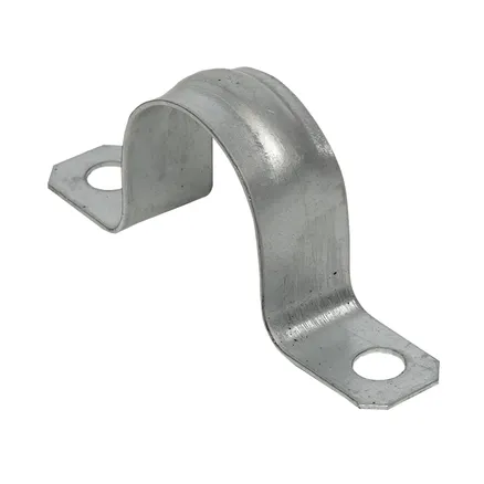 Скоба метал. двухлапковая d25-26 мм (10 шт) EKF PROxima (sm-2-25-26-r)
