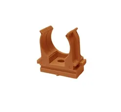 Крепеж-клипса для монтаж. пист. d16 мм (100 шт) оранжевая EKF-Plast (derjp-z-16o)