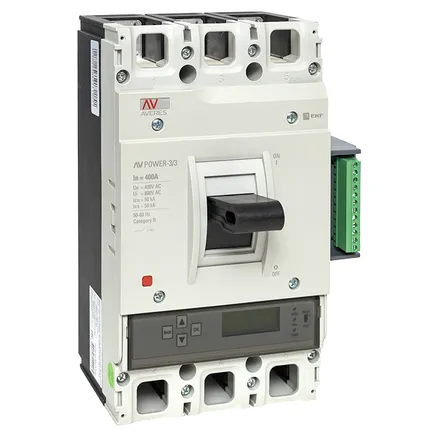AV POWER-3/3 400А 50kA ETU6.2 (mccb-33-400-6.2-av)