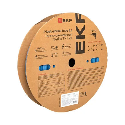 ТУТ нг 40/20 синяя рулон EKF (tut-40-g)