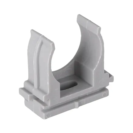 Крепеж-клипса для ручного монтажа d25 мм (100 шт) серая EKF-Plast (derj-z-25sn)