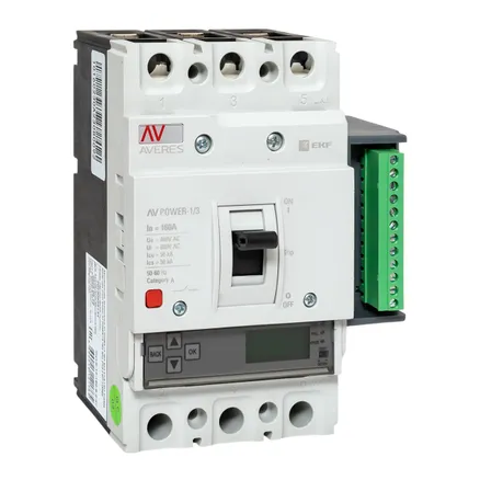 AV POWER-1/3 160А 50kA ETU6.2 (mccb-13-160-6.2-av)