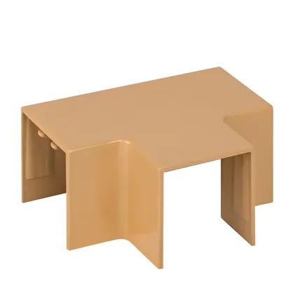 Угол T-образный (25x25) (4 шт) свет. дерево EKF-Plast (tchl-25-25x4)