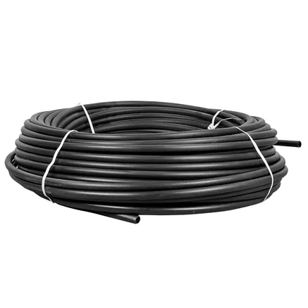 Труба гладкая ПНД жест. d25 мм (100 м) черн. EKF-Plast (tpndg-25)