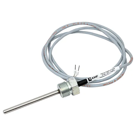 Погружной кабельный датчик температуры жидкости 80 мм EKF RTD10-SCR80-PT1000