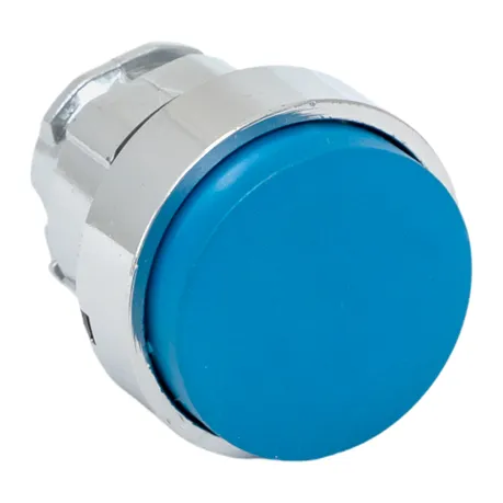 Исполнительный механизм кнопки XB4 синий выпирающая возвратный без фиксации, без подсветки EKF PROxima