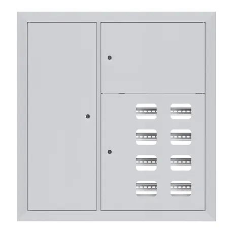 Щит этажный 8 кв. со слаботочным отсеком слева (1000х950х150) EKF Basic