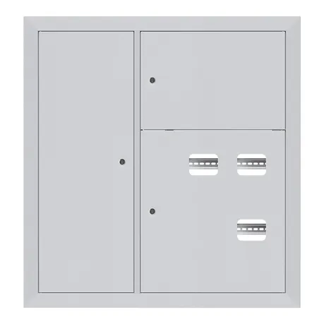 Щит этажный 3 кв. со слаботочным отсеком слева (1000х950х150) EKF Basic