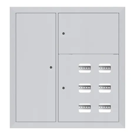 Щит этажный 6 кв. со слаботочным отсеком слева (1000х950х150) EKF Basic