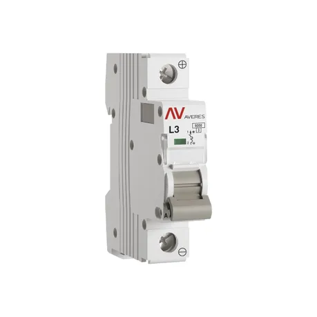 Выключатель автоматический AV-6 DC 1P 3A (L) 6kA EKF AVERES