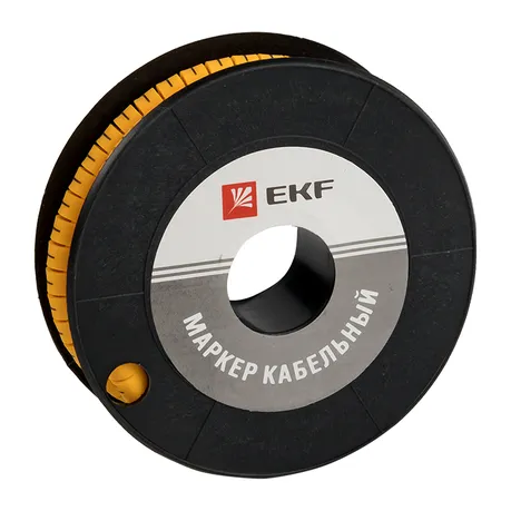 Маркер кабельный 4,0 мм2 "L" (500 шт.) (ЕС-2) EKF PROxima