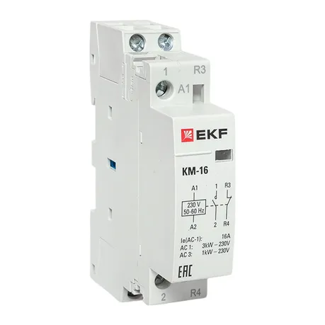 Контактор модульный КМ 16А NО+NC (1 мод.) EKF PROxima
