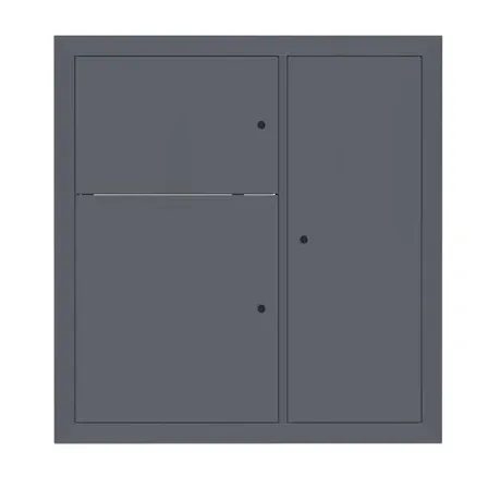 Щит этажный до 8 кв. без окон RAL7024 (1000х950х150) EKF PROxima