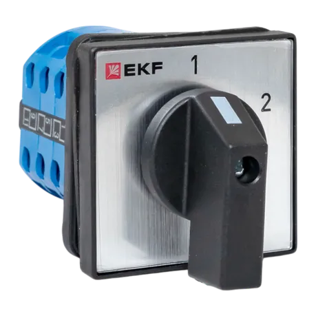 Переключатель кулачковый ПК-1-53 63А 3P «1-2» IP65 EKF