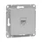 Механизм розетки RJ45 (cat5), алюминий Эпика EKF