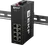 Промышленный управляемый коммутатор уровня L2 ML2-8GTP, 8 портов 10/100/1000Base-T(X) RJ45 c PoE, монтаж на динрейку TSX EKF