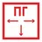 Знак металл F09 "Пожарный гидрант" (300x300) фотолюминесцентный ГОСТ 12.4.026-2015 EKF PROxima