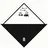 Знак наклейка для маркировки опасных грузов "Кл.8" (250x250) ГОСТ 19433-88 EKF PROxima