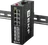 Промышленный неуправляемый коммутатор U-8GX/SFP-8GT, 8 портов 1000Base-X SFP, 8 портов 10/100/1000Base-T(X) RJ45, монтаж на динрейку TSX EKF