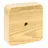 Коробка разветвительная КМР-030-030кг (75х75х26) с клеммником светлое дерево EKF PROxima