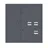 Щит этажный 3 кв. слаботочка слева RAL7016 (1000х950х150) EKF PROxima