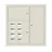 Щит этажный 8 кв. RAL9002 (1000х950х150) EKF PROxima