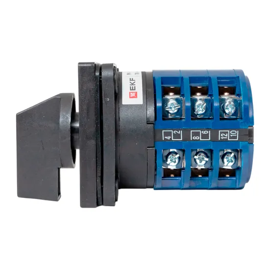 Переключатель кулачковый ПК-1-43 32А 3P «1-0-2» IP65 EKF