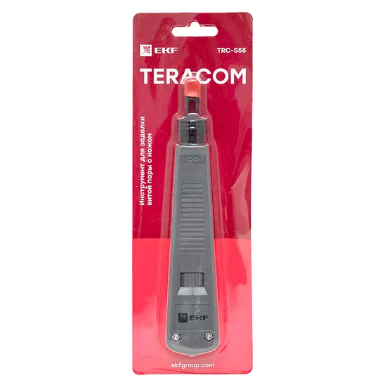 Инструмент для заделки витой пары с ножом TERACOM TRC-S55 EKF