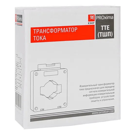 Трансформатор тока ТТЕ-60-500/5А класс точности 0,5 EKF PROxima