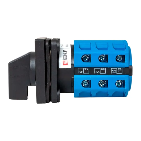 Переключатель кулачковый ПК-1-43 25А 3P «1-0-2» IP65 EKF