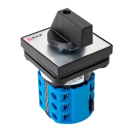 Переключатель кулачковый ПК-1-102 10А 2P «0-1-2-3» IP65 EKF