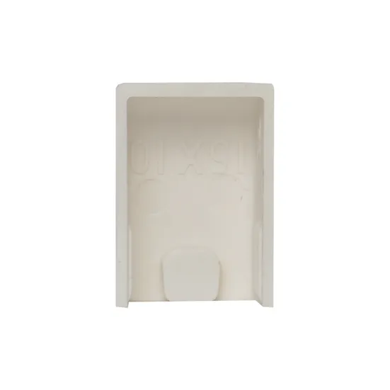 Заглушка (15х10) (4 шт) белая EKF-Plast 