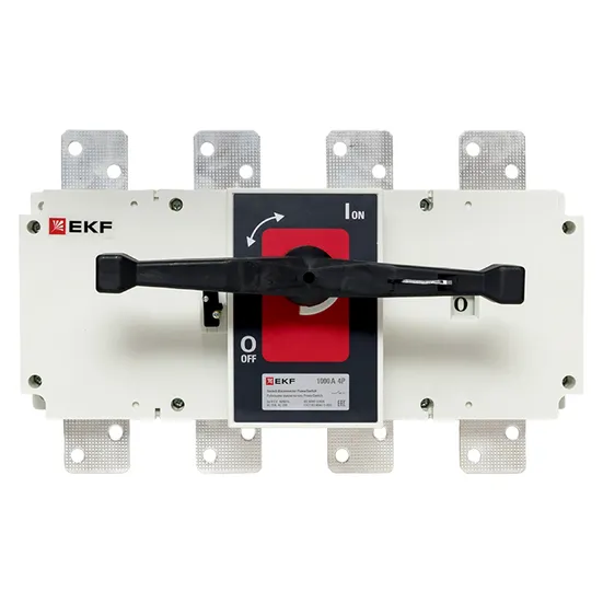Рубильник-выключатель 1000A 4P c рукояткой управления для прямой установки PowerSwitch EKF