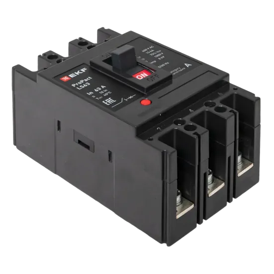 Автоматический выключатель LS63 15кА 3P 63А ProPact EKF