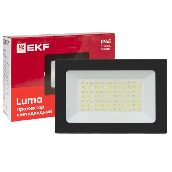 Прожектор светодиодный СДО-3005 75Вт 6500К IP65 LUMA EKF